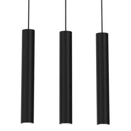 Milagro Lampa wisząca HUDSON BLACK 3xGU10 MLP8792 CZARNY