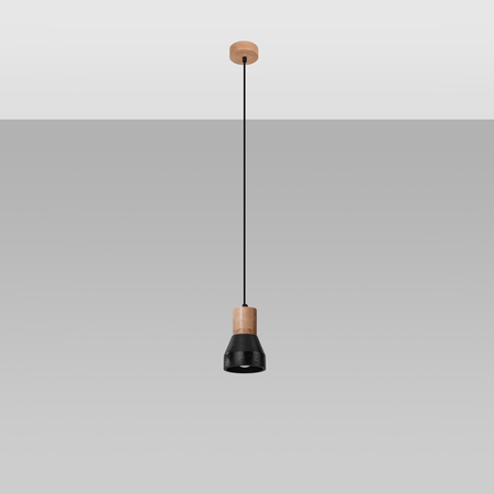 Sollux Lighting Lampa wisząca QUBIC szara SL.0964