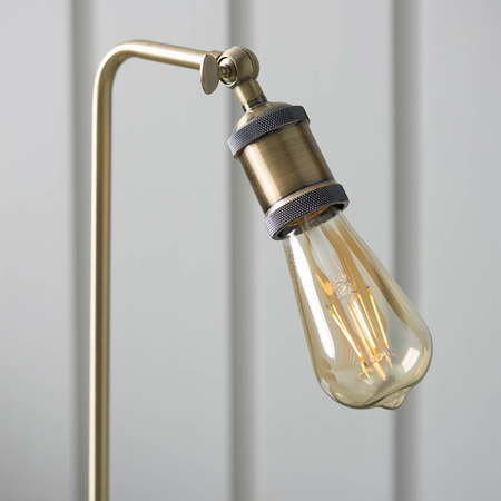 Lampa stołowa Endon Lighting Hal 97246 mosiądz