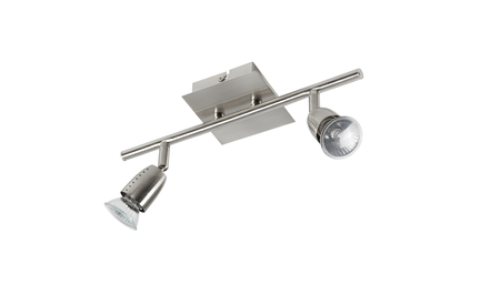 Lampa sufitowa ECCO 2xGU10 chrom matowy