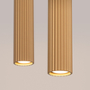 Sollux Lighting Lampa wisząca KARBON 2 złoty SL.1555