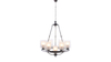 Lampa wisząca Lumina Deco LDP-1220-7-CHR Santini W7