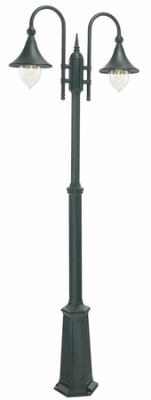 FIRENZE 820 BLACK E27 LED 2X 9W DOUBLE