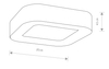 Lampa PUEBLA LED graphite 9513 Nowodvorski Lighting