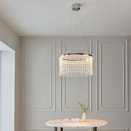 Endon Lighting Lampa wisząca 98150 chrom