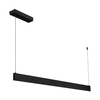 Milagro Lampa wisząca LINEA Black 36W LED 3000K-4000K-5700K ML1784 CZARNY