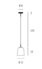 Lampa wisząca Casablanca LV11-B43A Clavio S