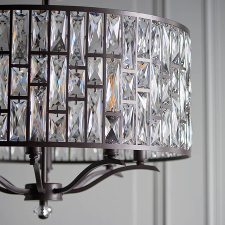 Endon Lighting Lampa wisząca 69391 brąz