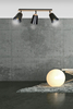 Lampa sufitowa ATLAS 3 BLACK Emibig 725/3 czarny