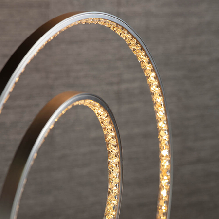 Lampa stołowa Endon Lighting Eternity 73048 nikiel
