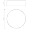Lampa zewnętrzna Astro Kea 250 Round 1391004 Czarny z Teksturą