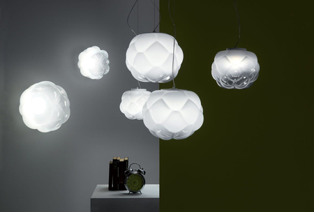 Lampa wisząca Fabbian F21A0371 Cloudy Ø 26 E27