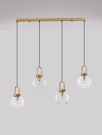 Lampa wisząca Luces Exclusivas BANES złoty LE42654