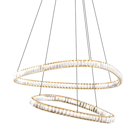 Lampa wisząca Zuma Line MD3169-2-3GT ATHESA LAMPA WISZĄCA ZŁOTA/GOLD