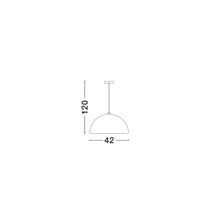 Lampa wisząca Luces Exclusivas PLONARO LE45346 czarny