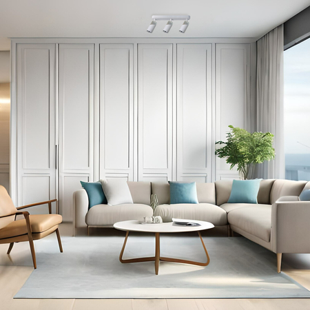 Milagro NEO WHITE CHROME SPOT 3xGU10 ML0289 BIAŁY + CHROM