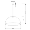 Lampa wisząca Sigma 30140 Sfera 50