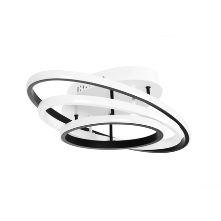 Lampa sufitowa CORINA Kaja K-8104 biały/czarny