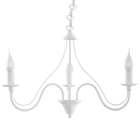 Sollux Lighting Żyrandol MINERWA 3 biały SL.0213