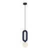 Lampa wisząca Italux PND-59839-1-BLU Niebieski