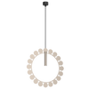 Lampa wisząca Shilo No.O platynowa 500mm
