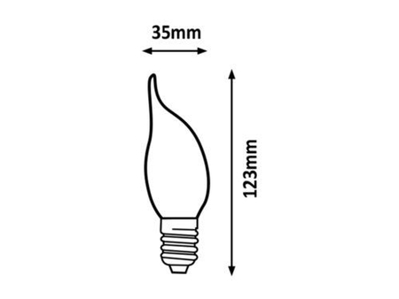 Żarówka Rabalux Filament-LED 1998