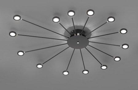 Lampa sufitowa Trio 679511532 czarny