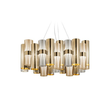 Lampa wisząca Slamp LA LOLLO - GOLD L LALSL00GLD01T00NMTEU złoty