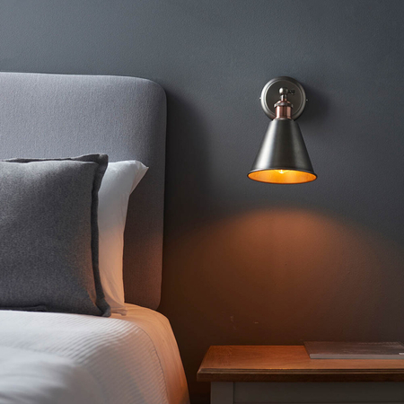 Kinkiet Endon Lighting Hal 92866 patyna