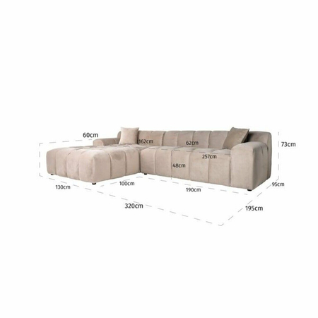 RICHMOND sofa CUBE L