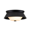 Plafon Elstead Lighting Bowtie czarny BOWTIE-F-MB