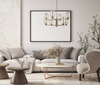Lampa wisząca Italux Perano PND-4215-8-HBR Brąz antyczny