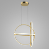 Lampa wisząca Italux Cerrila PND-29772750-3A-GD Złoty