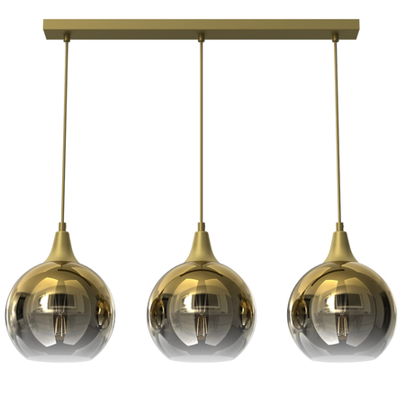 Milagro Lampa wisząca MONTE GOLD 3xE27 MLP8402 ZŁOTY