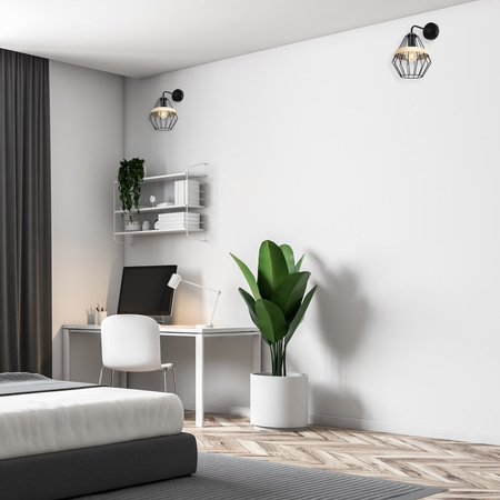 Milagro Kinkiet CLIFF BLACK 1xE27 MLP5523 CZARNY