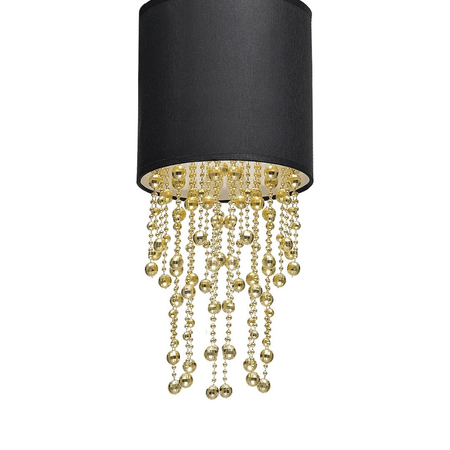 Milagro Lampa wisząca ALMERIA BLACK/GOLD 1xE27 MLP6439 CZARNY / ZŁOTY