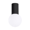 Sollux Lighting Plafon HALO czarny IP44 SL.1713