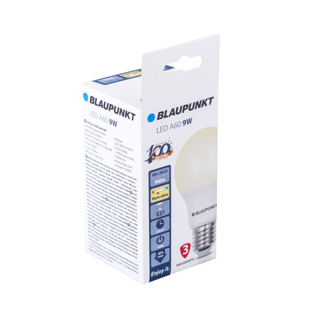 Zestaw 10 sztuk  - Blaupunkt Żarówki LED E27 8,5W barwa ciepła