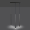 Lampa wisząca SELTER 3 BLACK Emibig 552/3 czarny
