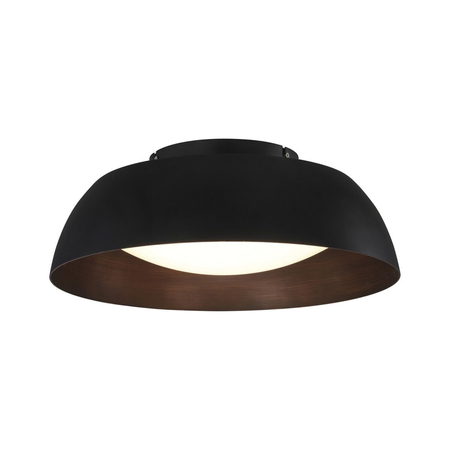 Plafon LENOX TOP 40 SMART BK/CO Azzardo AZ3145 czarny/miedziany