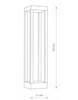 Lampa stojąca Nowodvorski 8145 Structure LED I