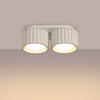 Sollux Lighting Plafon AURA 2 beżowy Gx53 SL.1793