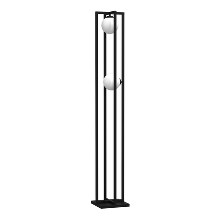 Milagro Lampa podłogowa DIEGO 2xE14 MLP8572 CZARNY