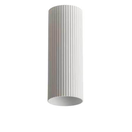 Klosz/Abażur Azzardo LUCAS RIBBED TUBE 40 WH AZ6143 WHITE