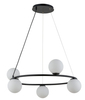 Sigma 33383 GAMA KOŁO 5 czarny lampa wisząca
