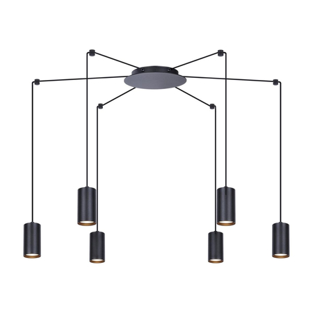 Lampa wisząca PUERTO Kaja K-4898 czarny