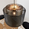 Lampa wisząca Endon Lighting Plexus 72829 czarny/mosiądz