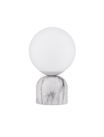 Lampa stołowa Luces Exclusivas ORILLA - biały marmur LE43440