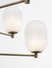 Lampa wisząca Luces Exclusivas BADESI - złoty LE43353