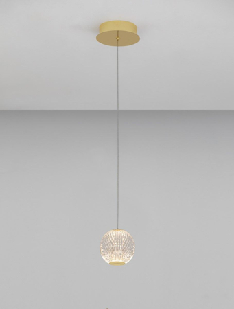 Lampa wisząca Luces Exclusivas CANA złoty LE42690